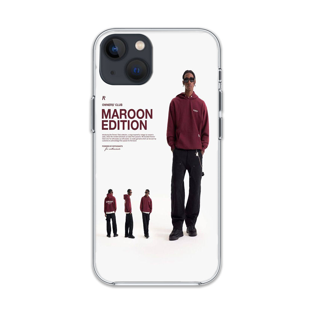 Maroon Edition Silicone Case