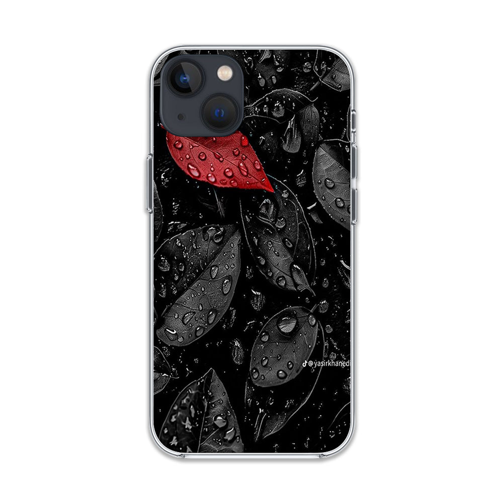 black flowers Silicone Case