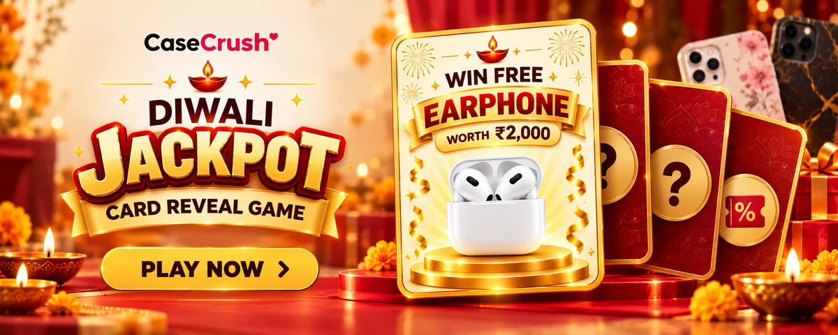 Diwali Jackpot card reveal game: win free earphones worth ₹2,000. Play now.