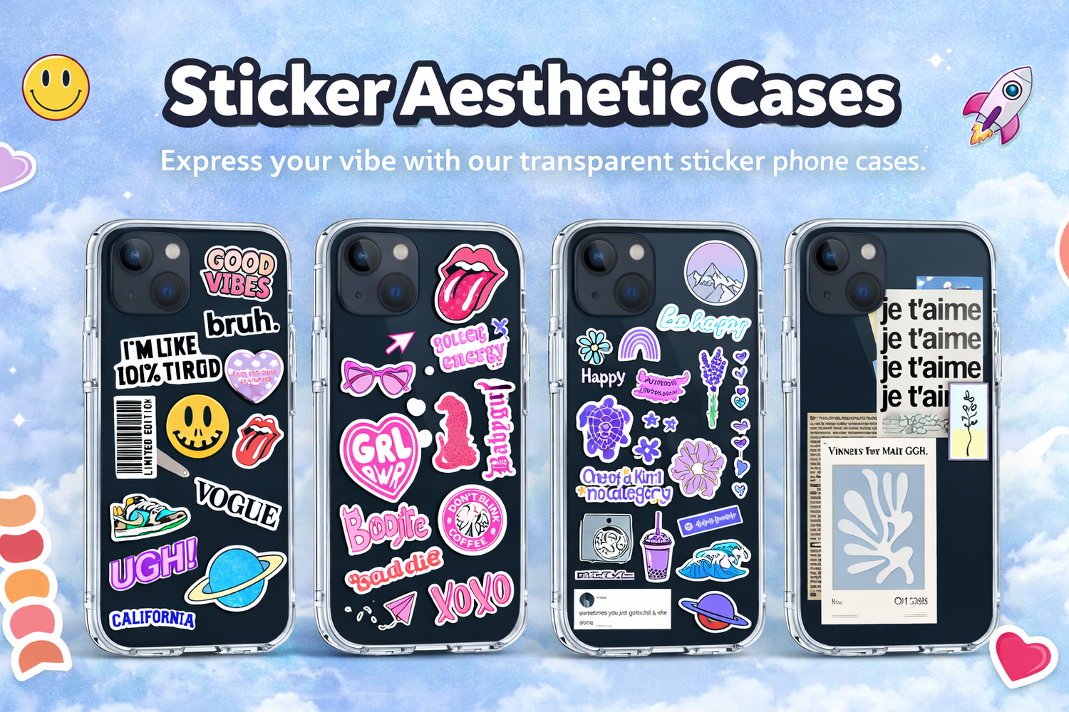 Clear Sticker Collection