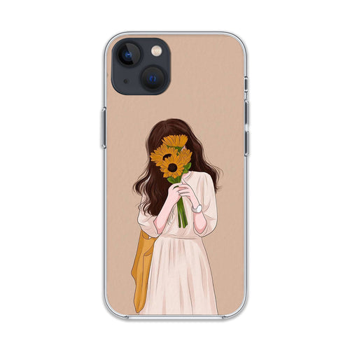 Sunflower Girl Silicone Case
