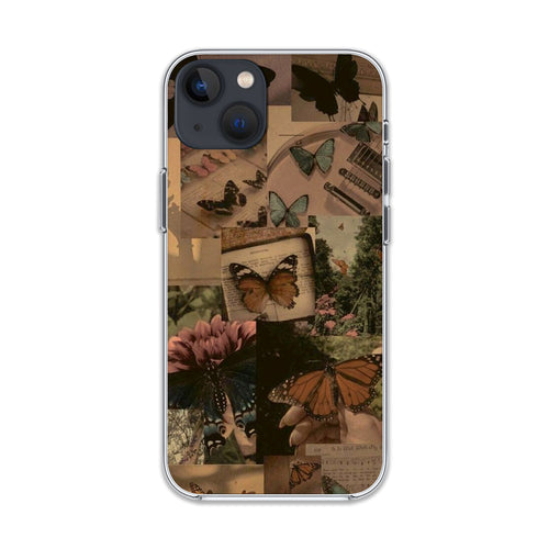 Butterfly Collage Silicone Case