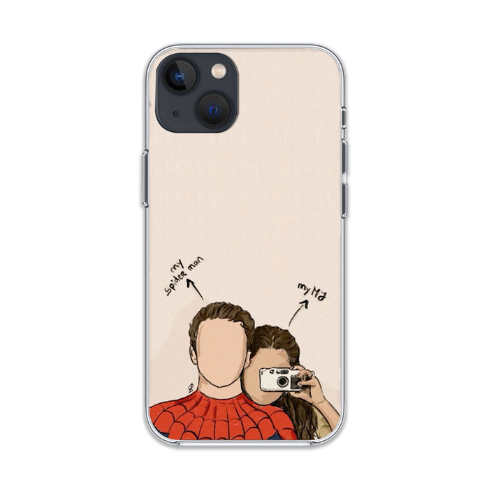 My Spiderman Couple Silicone Case