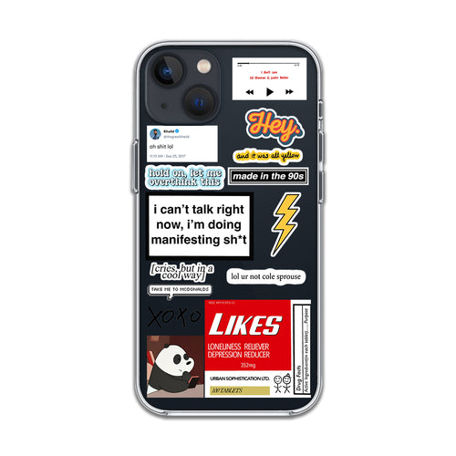 Overthinking Era Phone Sticker Case