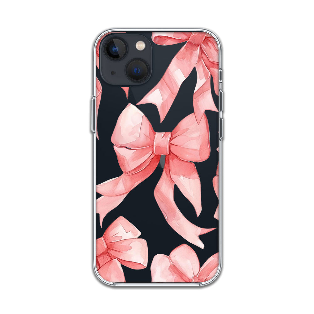 Pink Bow Coquette Sticker Case