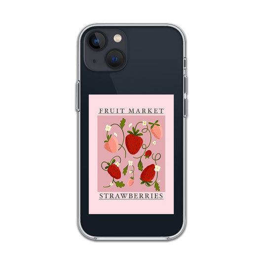 Sweet Strawberry Aesthetic Sticker Case