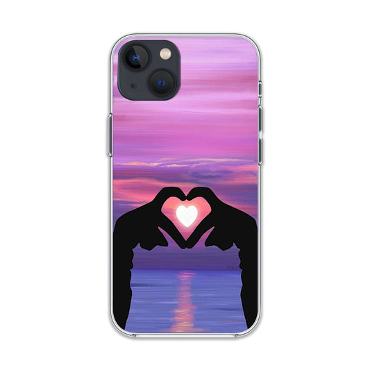 heart pink Silicone Case