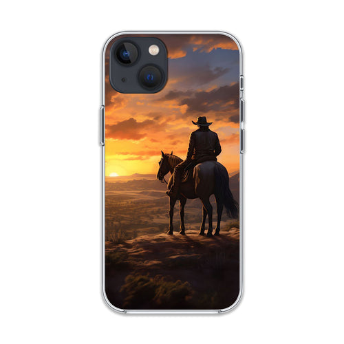 Cowboy Sunset Silicone Case