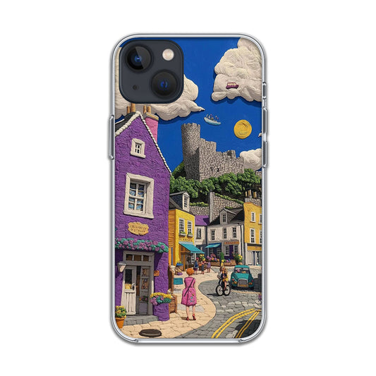 Vintage Townscape Silicone Case