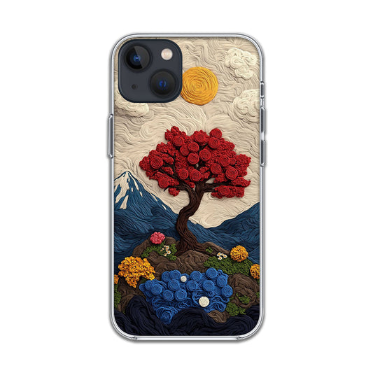 Red Tree Serenity Silicone Cover