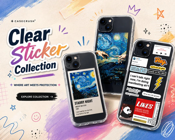 Clear Sticker Collection