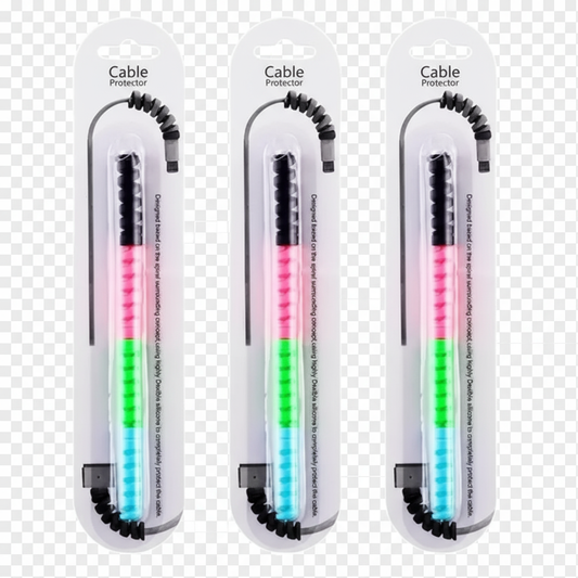 Spiral Multicolor Cable Protectors