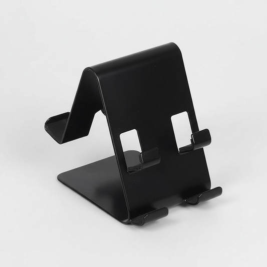 Adjustable Metal Phone Stand – Sturdy Desktop Holder for Video Calls & Charging