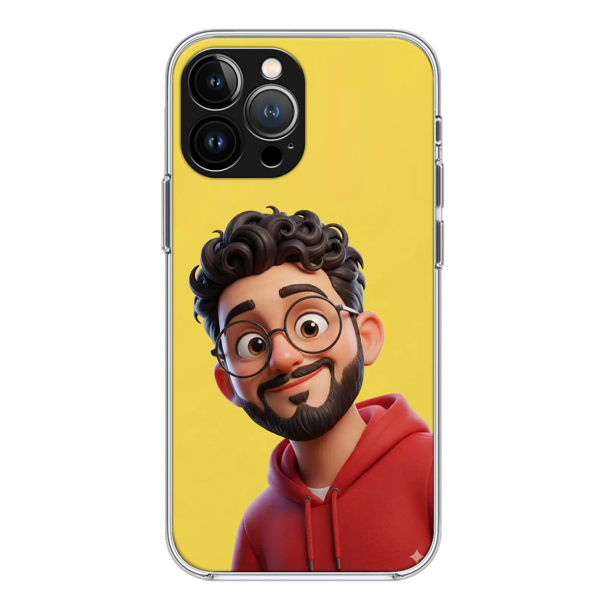 Cool Dude 3D Cartoon Silicone Case
