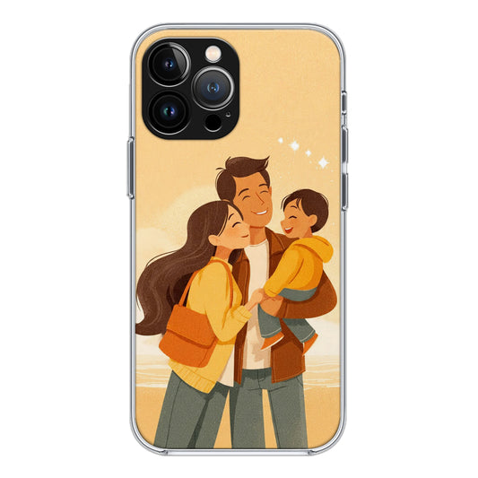 Happy Family Hug Silicone Case