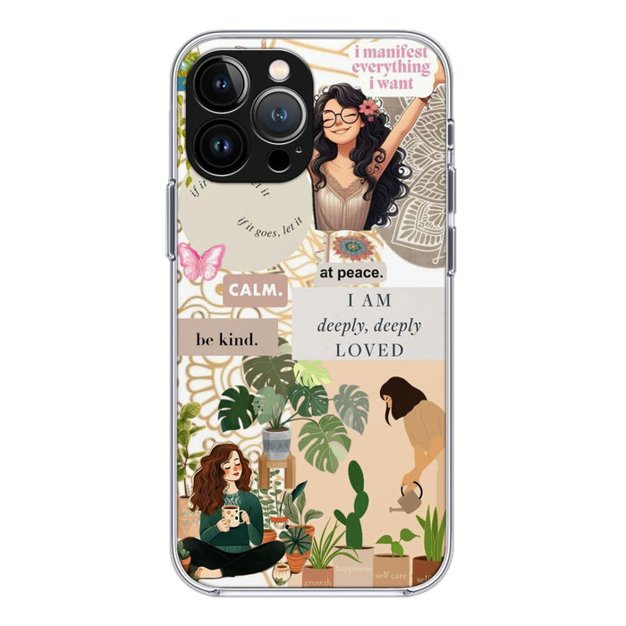 Plant Girl Self Love Silicone Case
