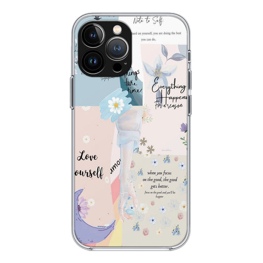 Pastel Love Yourself Silicone Case